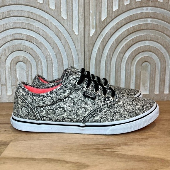 Vans Shoes - Vans Atwood Lo Skate Shoes - Henna Black
